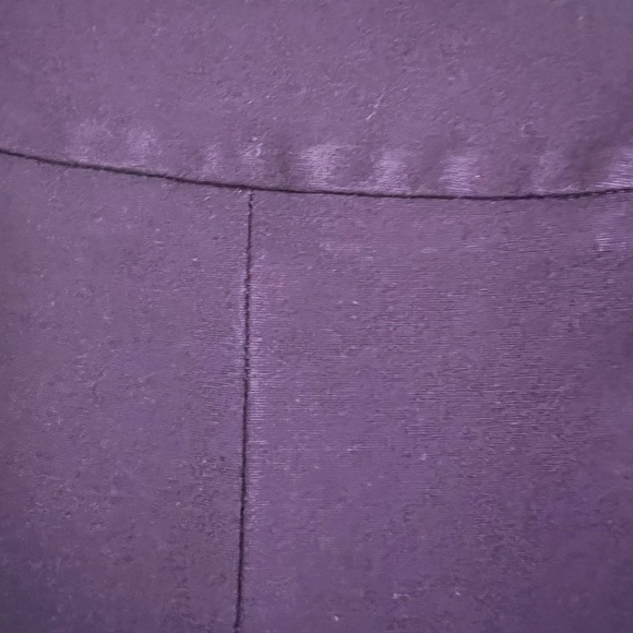LIKE NEW Tommy Hilfiger size 4 plum colored business/casual leggings. - Picture 3 of 6